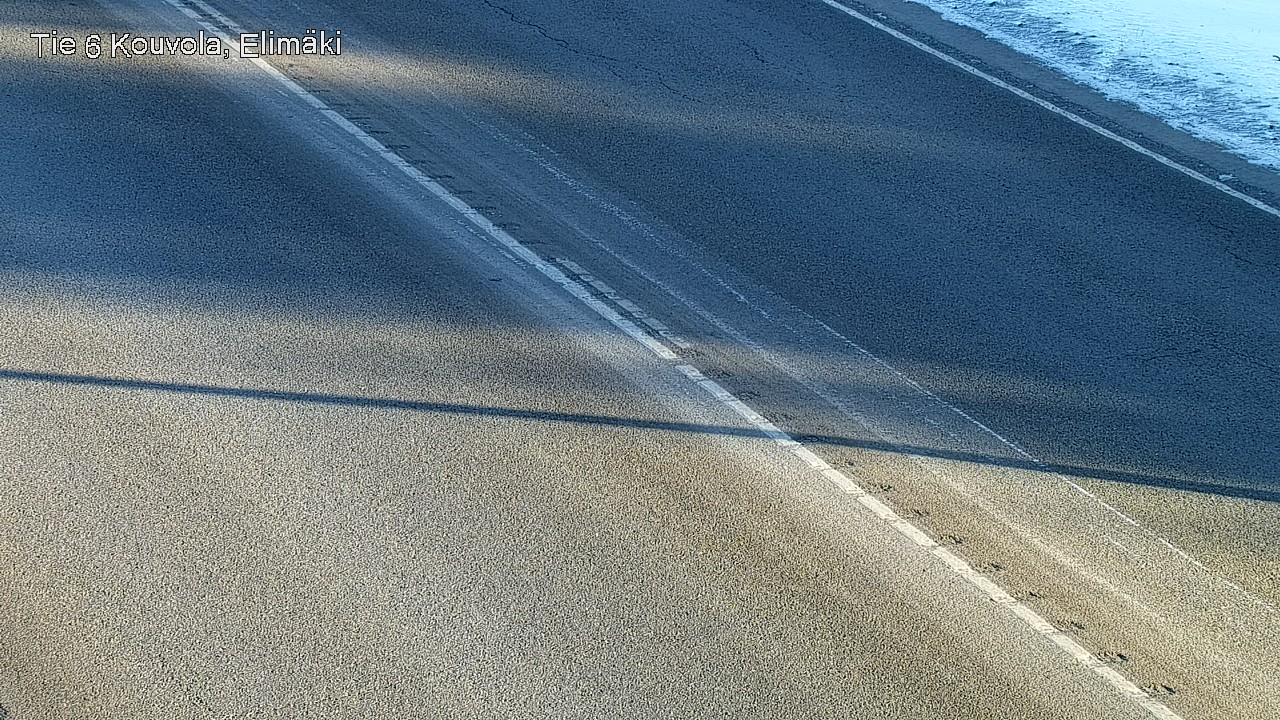 Weather Camera Image Road 6 Kouvola, Elimäki, Kouvola, Kymenlaakso