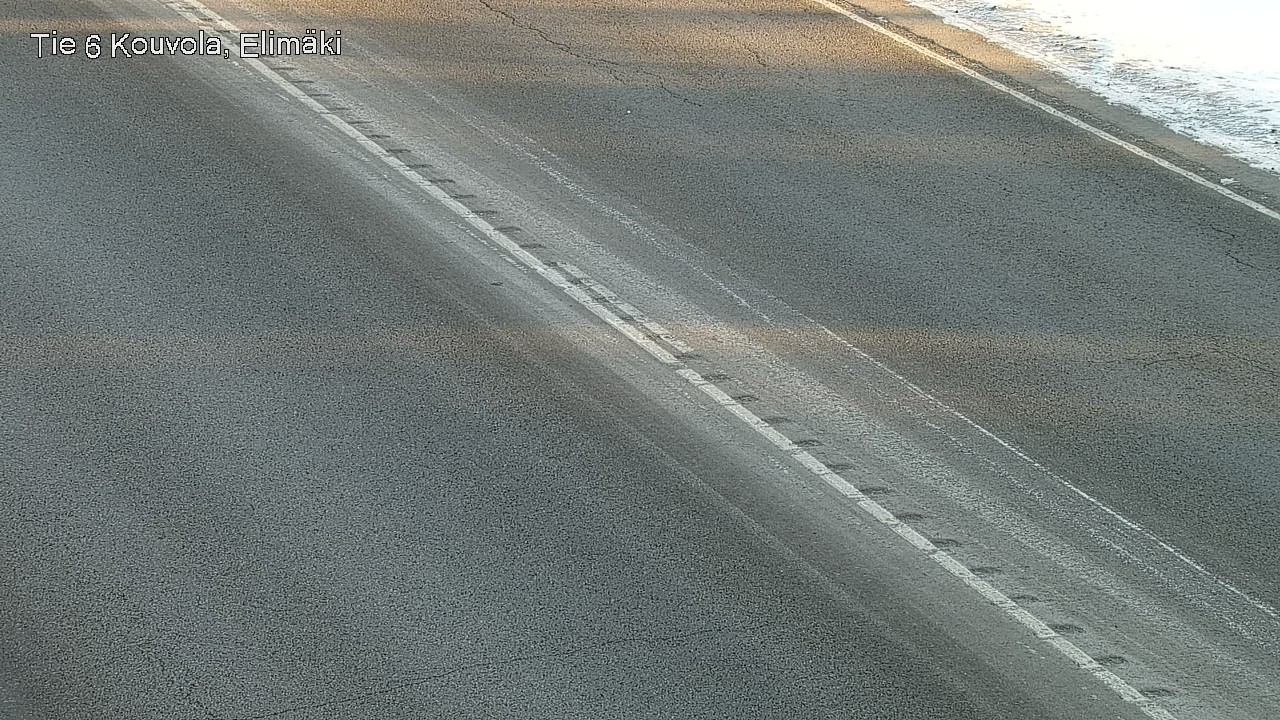 Weather Camera Image Road 6 Kouvola, Elimäki, Kouvola, Kymenlaakso