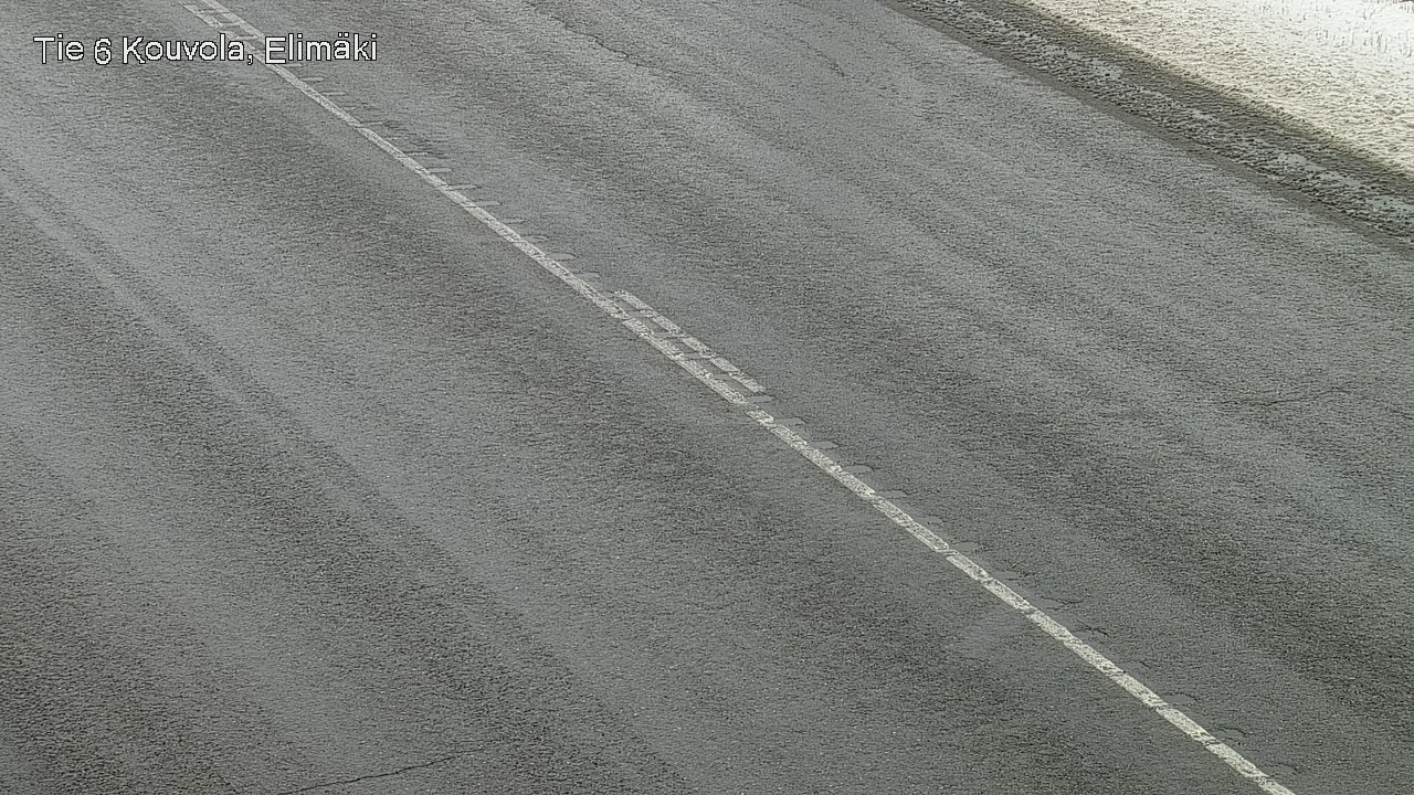 Weather Camera Image Väg 6 Kouvola, Elimäki, Kouvola, Kymenlaakso
