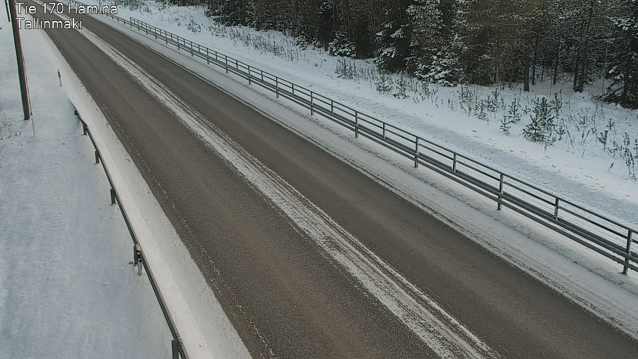 Weather Camera Image Väg 170 Fredrikshamn, Tallinmä, Hamina, Kymenlaakso