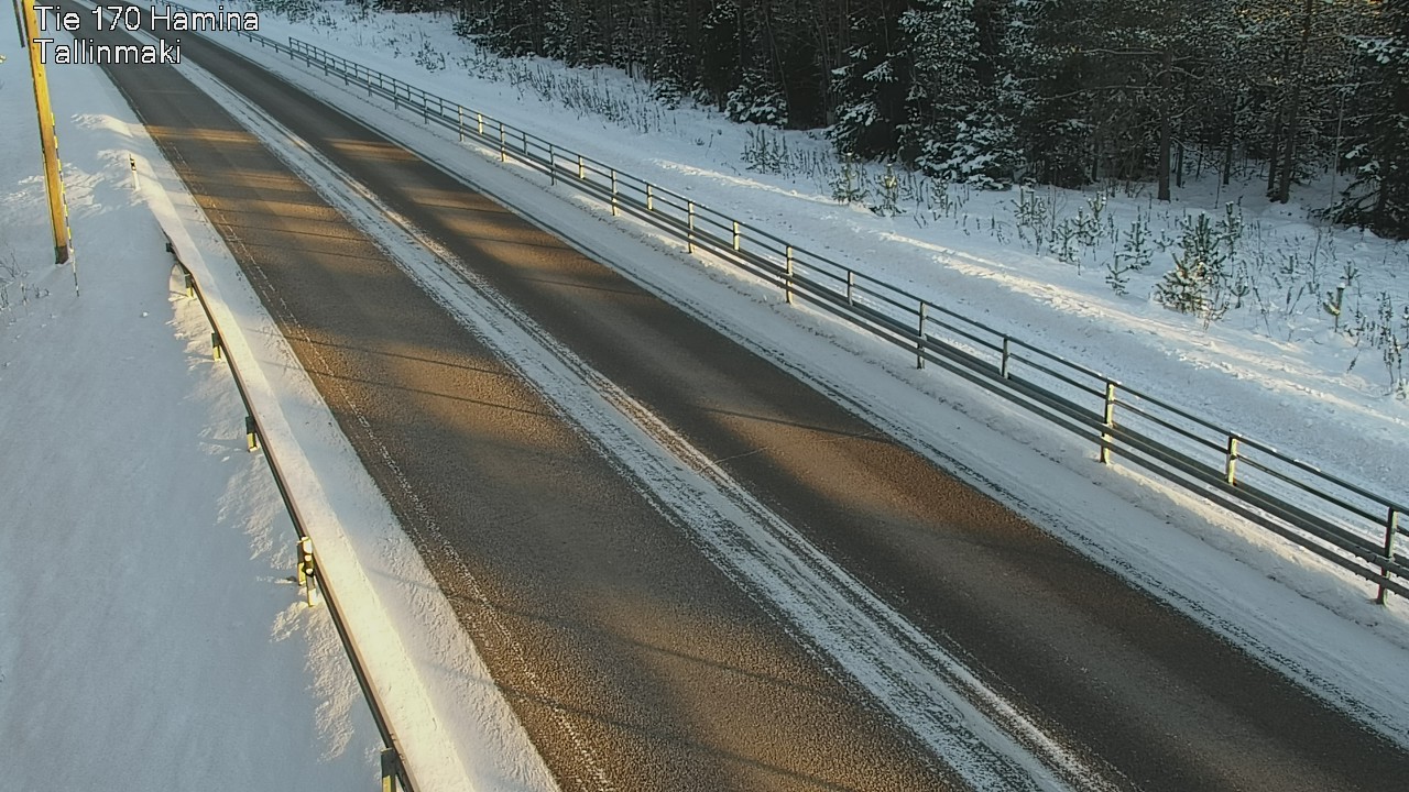 Weather Camera Image Väg 170 Fredrikshamn, Tallinmä, Hamina, Kymenlaakso