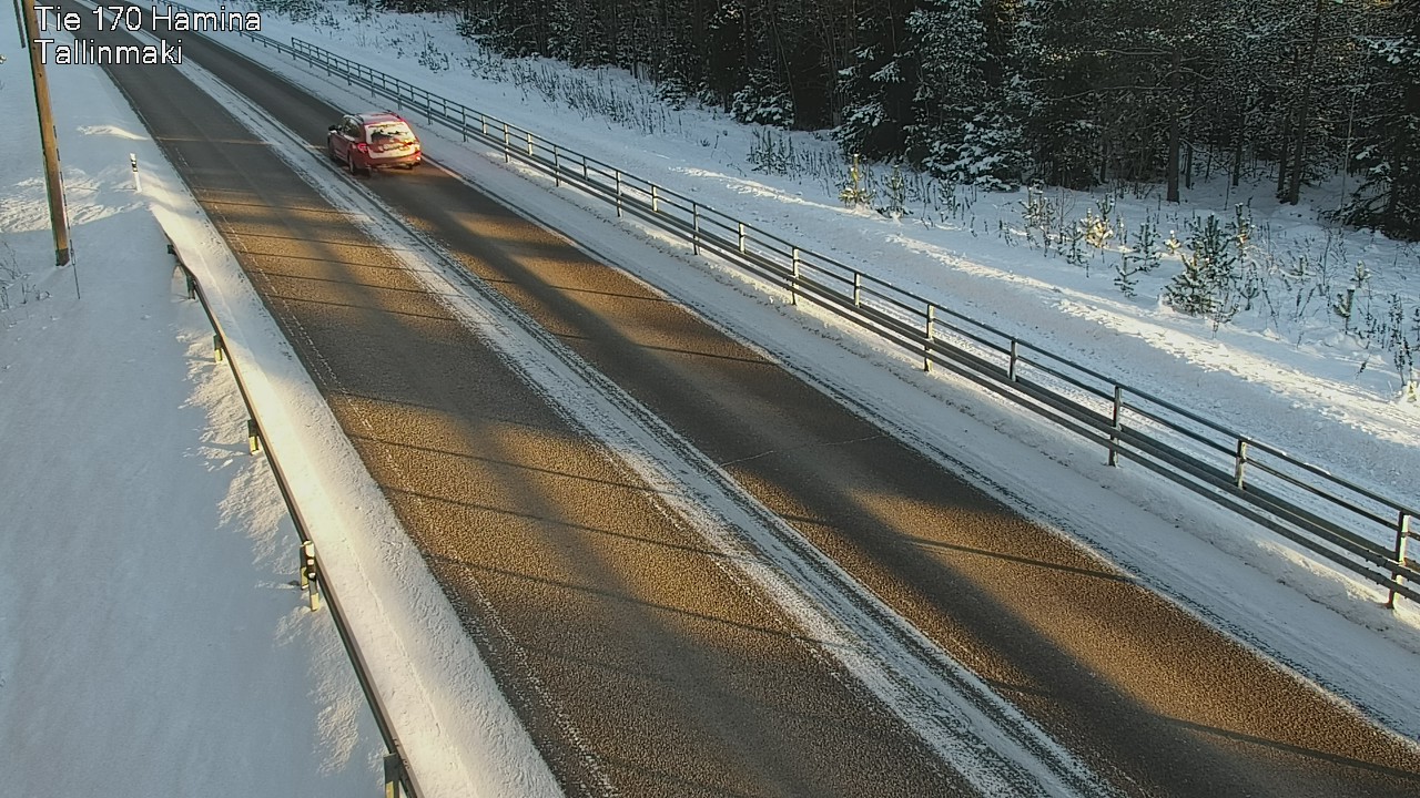 Weather Camera Image Väg 170 Fredrikshamn, Tallinmä, Hamina, Kymenlaakso
