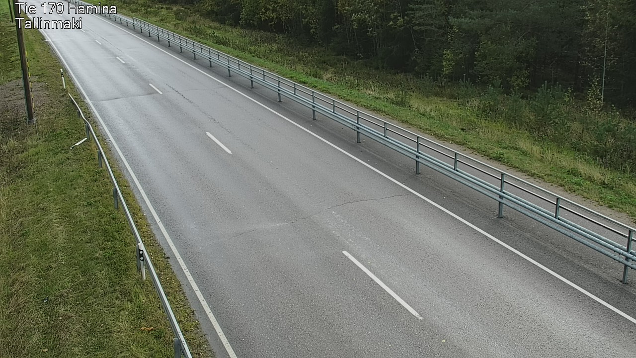 Weather Camera Image Road 170 Hamina, Tallinmäki, Hamina, Kymenlaakso