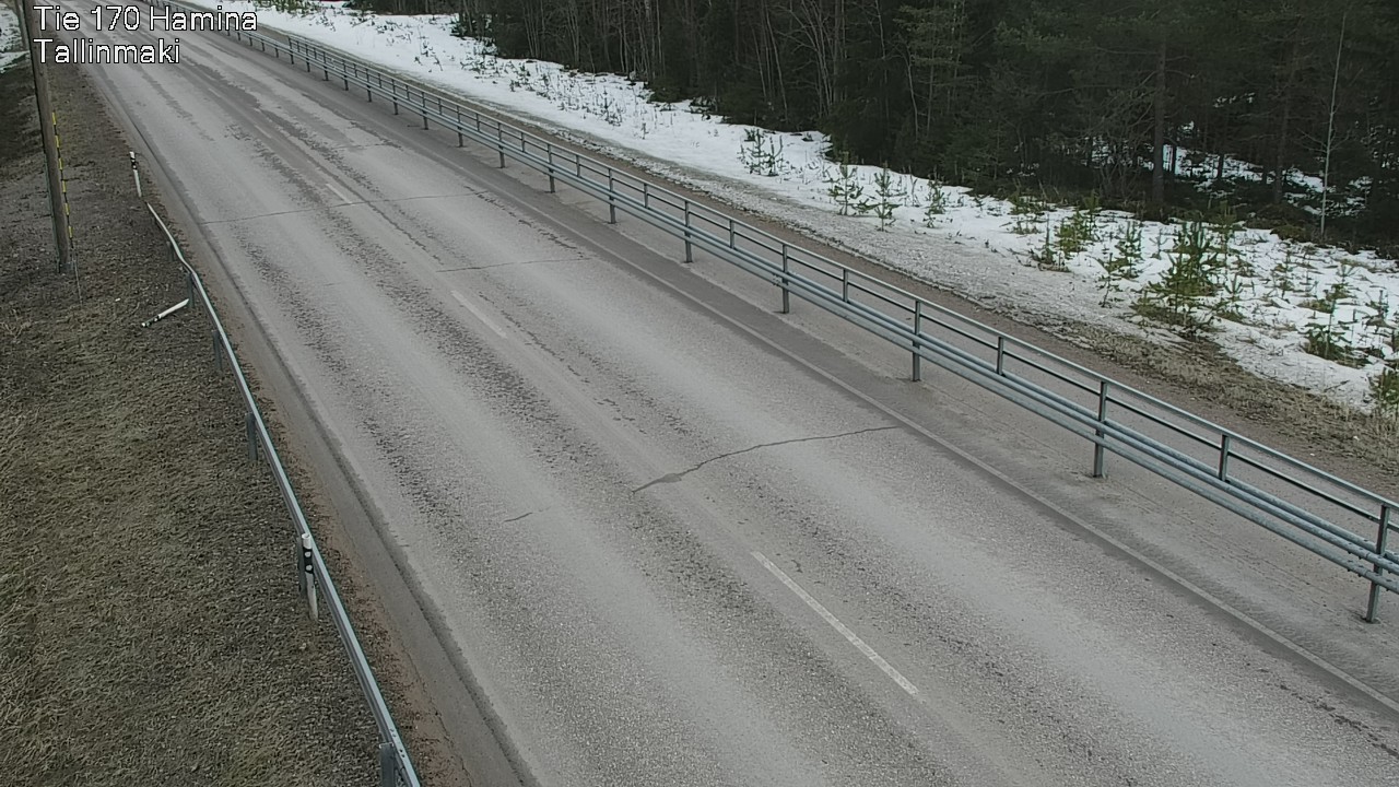 Weather Camera Image Väg 170 Fredrikshamn, Tallinmä, Hamina, Kymenlaakso