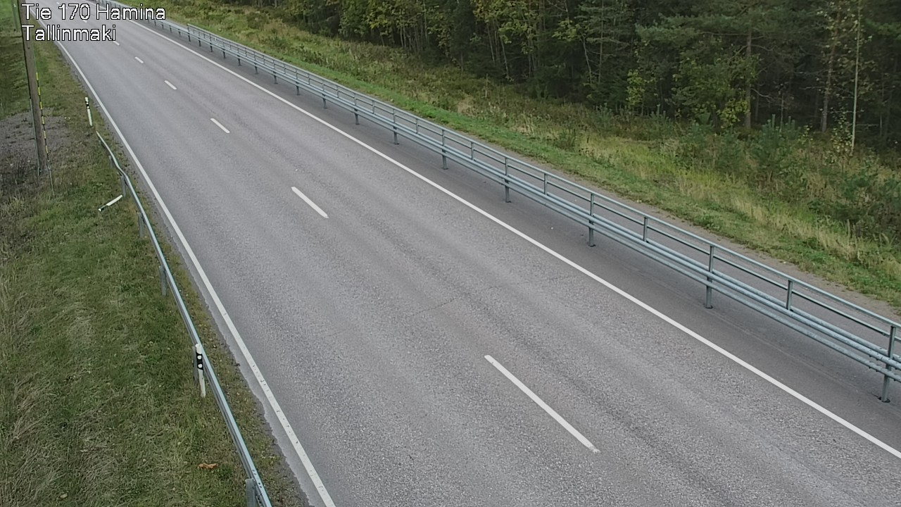 Weather Camera Image Road 170 Hamina, Tallinmäki, Hamina, Kymenlaakso
