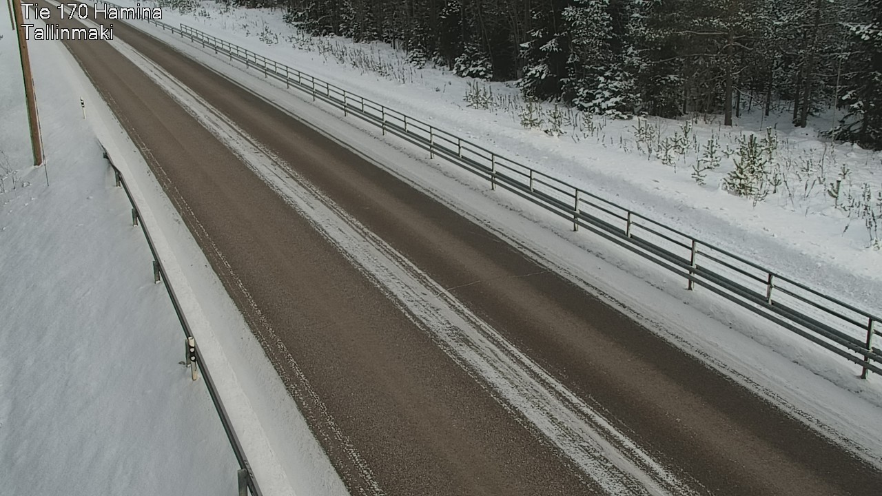 Weather Camera Image Väg 170 Fredrikshamn, Tallinmä, Hamina, Kymenlaakso