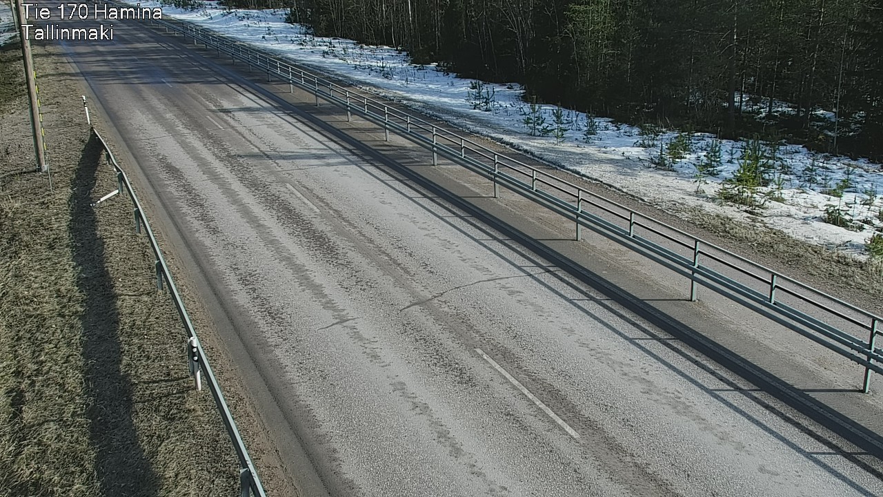 Weather Camera Image Väg 170 Fredrikshamn, Tallinmä, Hamina, Kymenlaakso