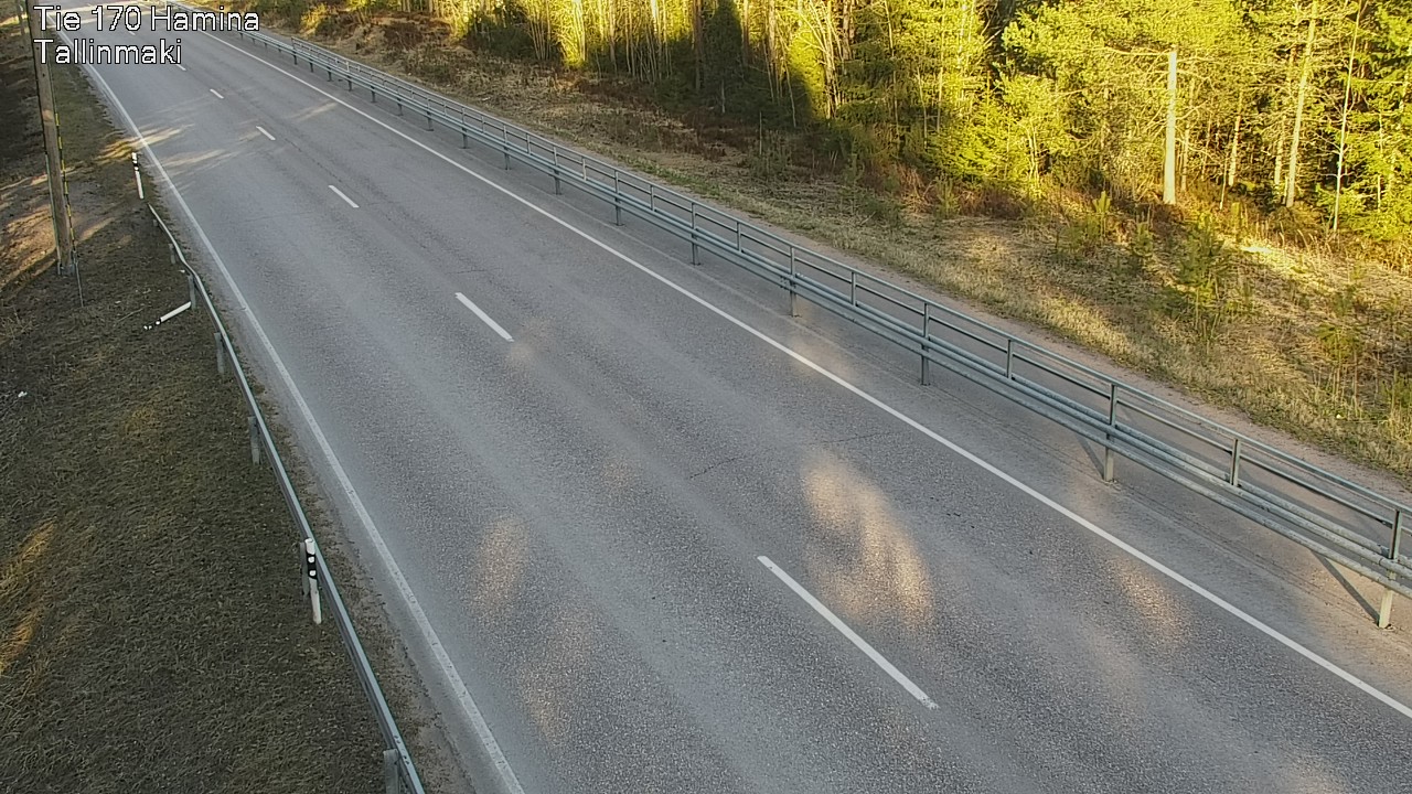 Weather Camera Image Väg 170 Fredrikshamn, Tallinmä, Hamina, Kymenlaakso