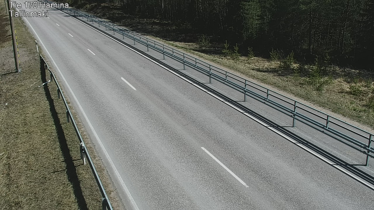 Weather Camera Image Väg 170 Fredrikshamn, Tallinmä, Hamina, Kymenlaakso
