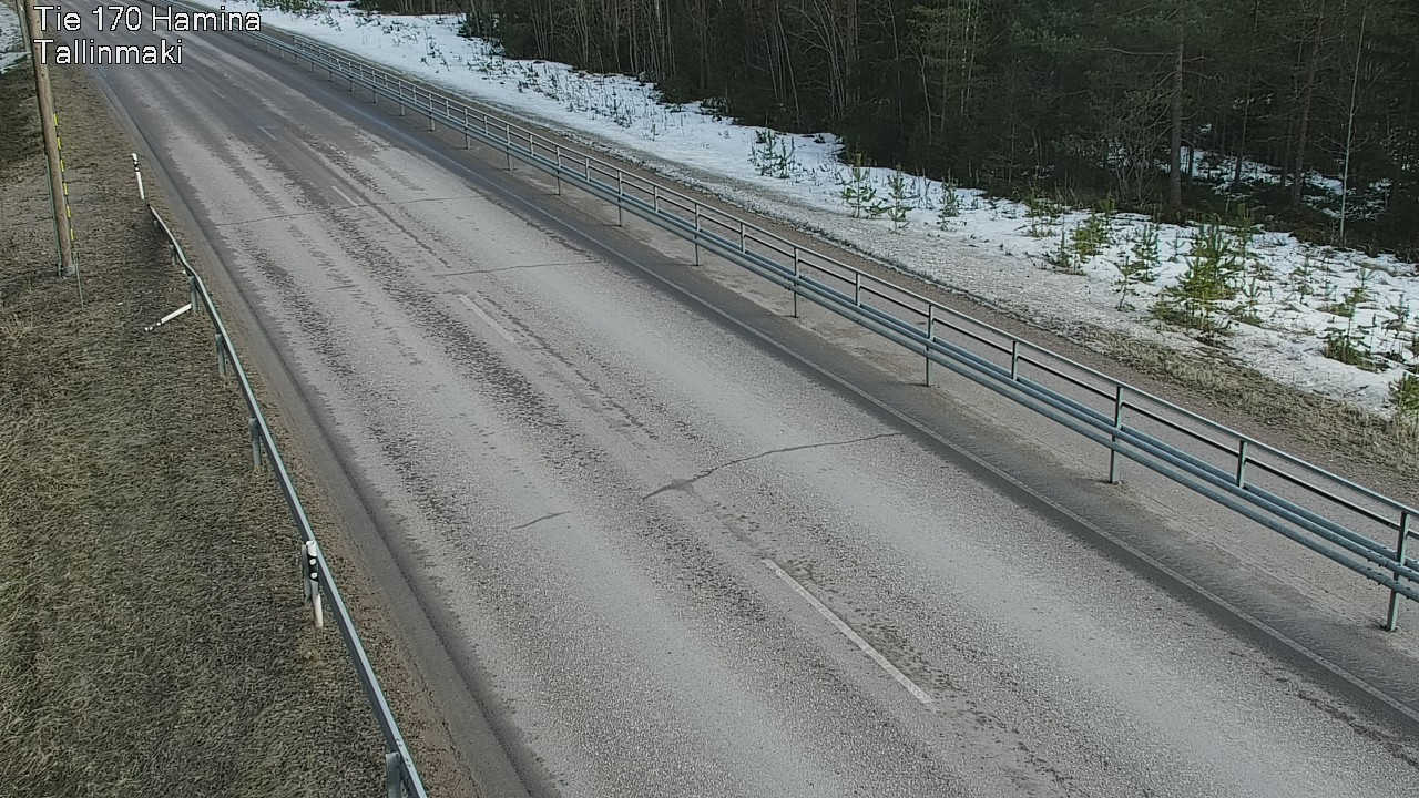 Weather Camera Image Väg 170 Fredrikshamn, Tallinmä, Hamina, Kymenlaakso