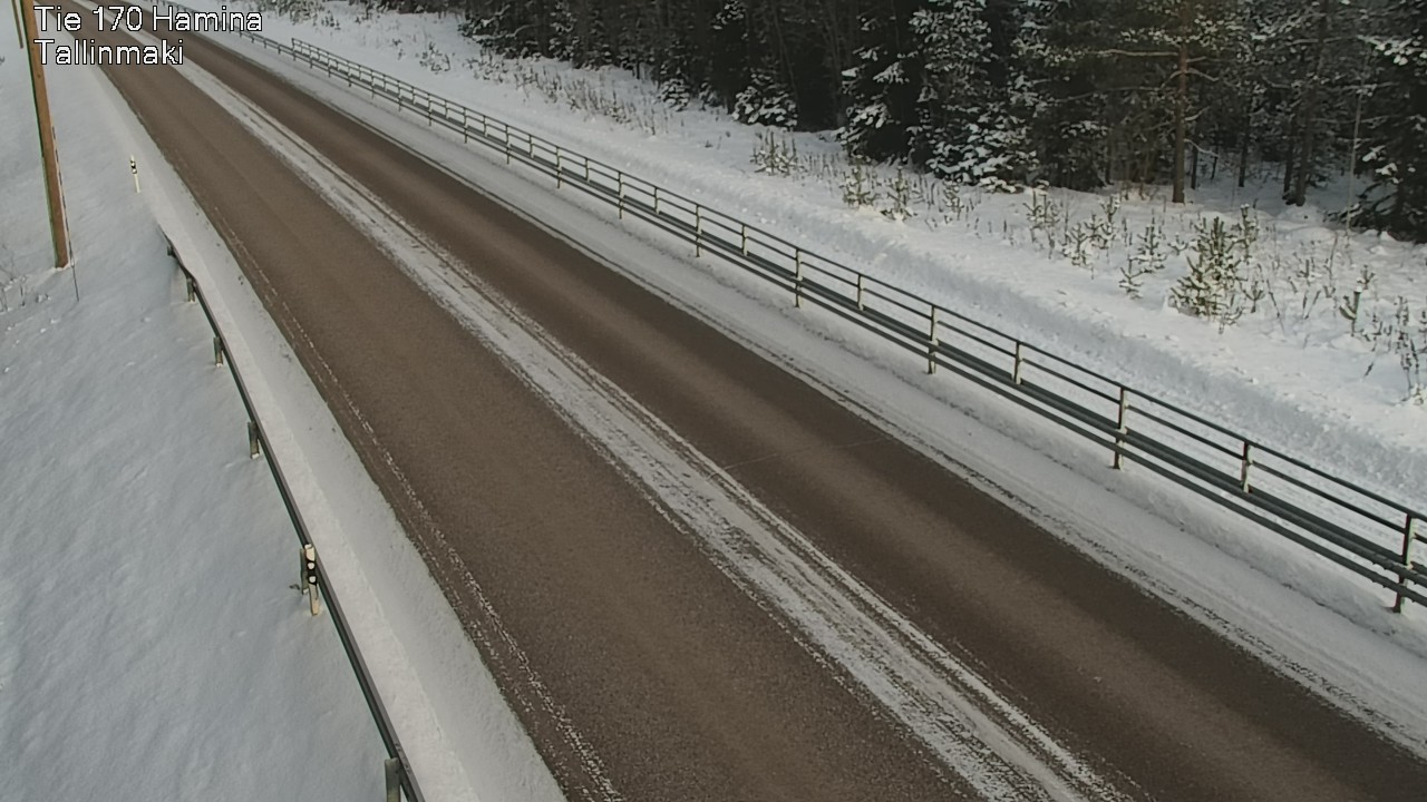 Weather Camera Image Väg 170 Fredrikshamn, Tallinmä, Hamina, Kymenlaakso