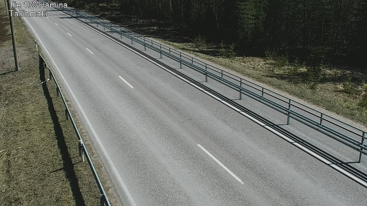 Weather Camera Image Väg 170 Fredrikshamn, Tallinmä, Hamina, Kymenlaakso