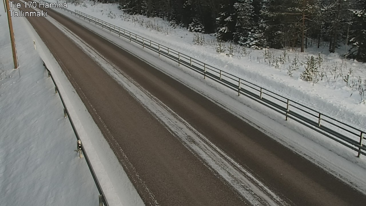 Weather Camera Image Väg 170 Fredrikshamn, Tallinmä, Hamina, Kymenlaakso