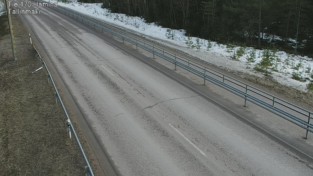 Weather Camera Image Väg 170 Fredrikshamn, Tallinmä, Hamina, Kymenlaakso