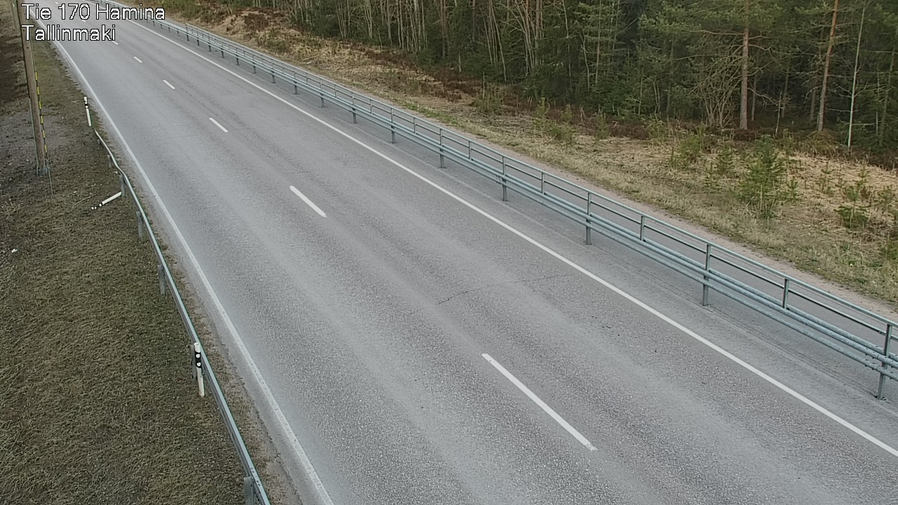 Weather Camera Image Väg 170 Fredrikshamn, Tallinmä, Hamina, Kymenlaakso
