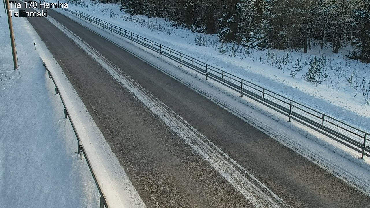 Weather Camera Image Väg 170 Fredrikshamn, Tallinmä, Hamina, Kymenlaakso