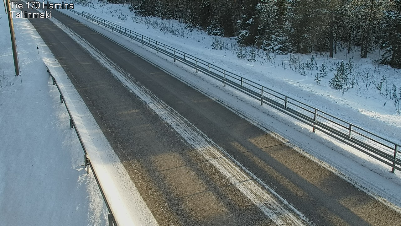Weather Camera Image Väg 170 Fredrikshamn, Tallinmä, Hamina, Kymenlaakso