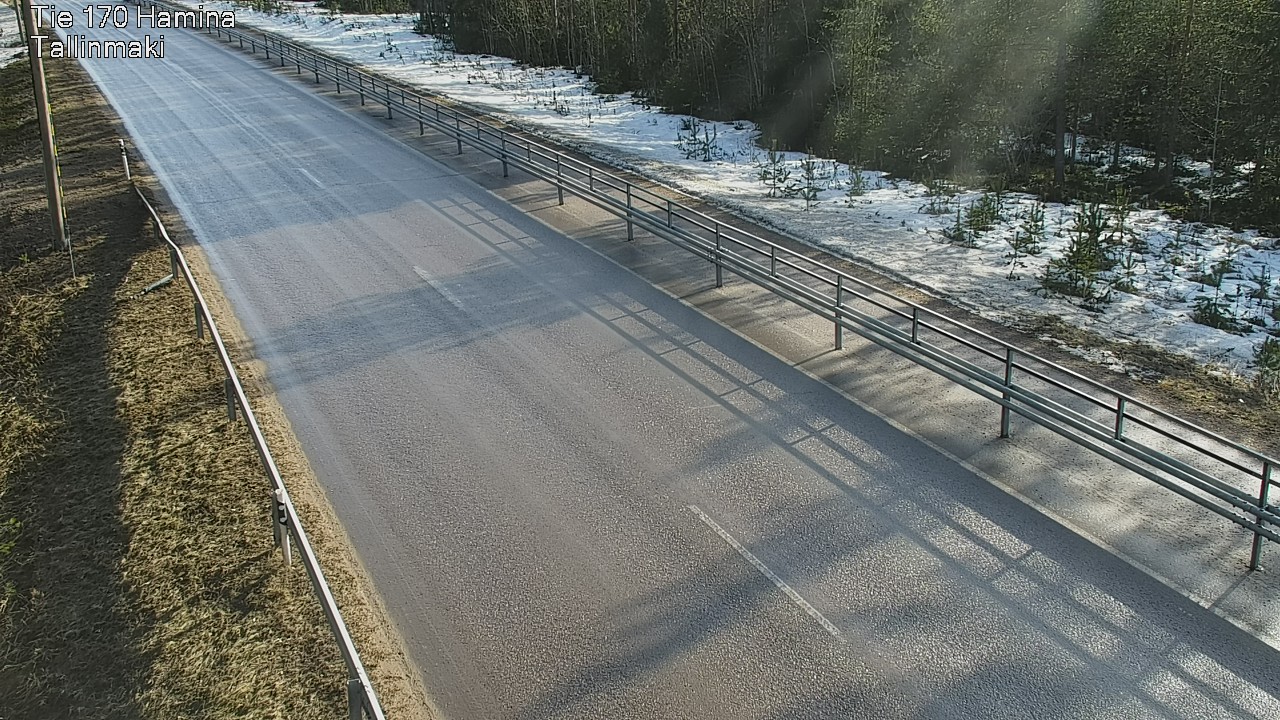 Weather Camera Image Road 170 Hamina, Tallinmäki, Hamina, Kymenlaakso
