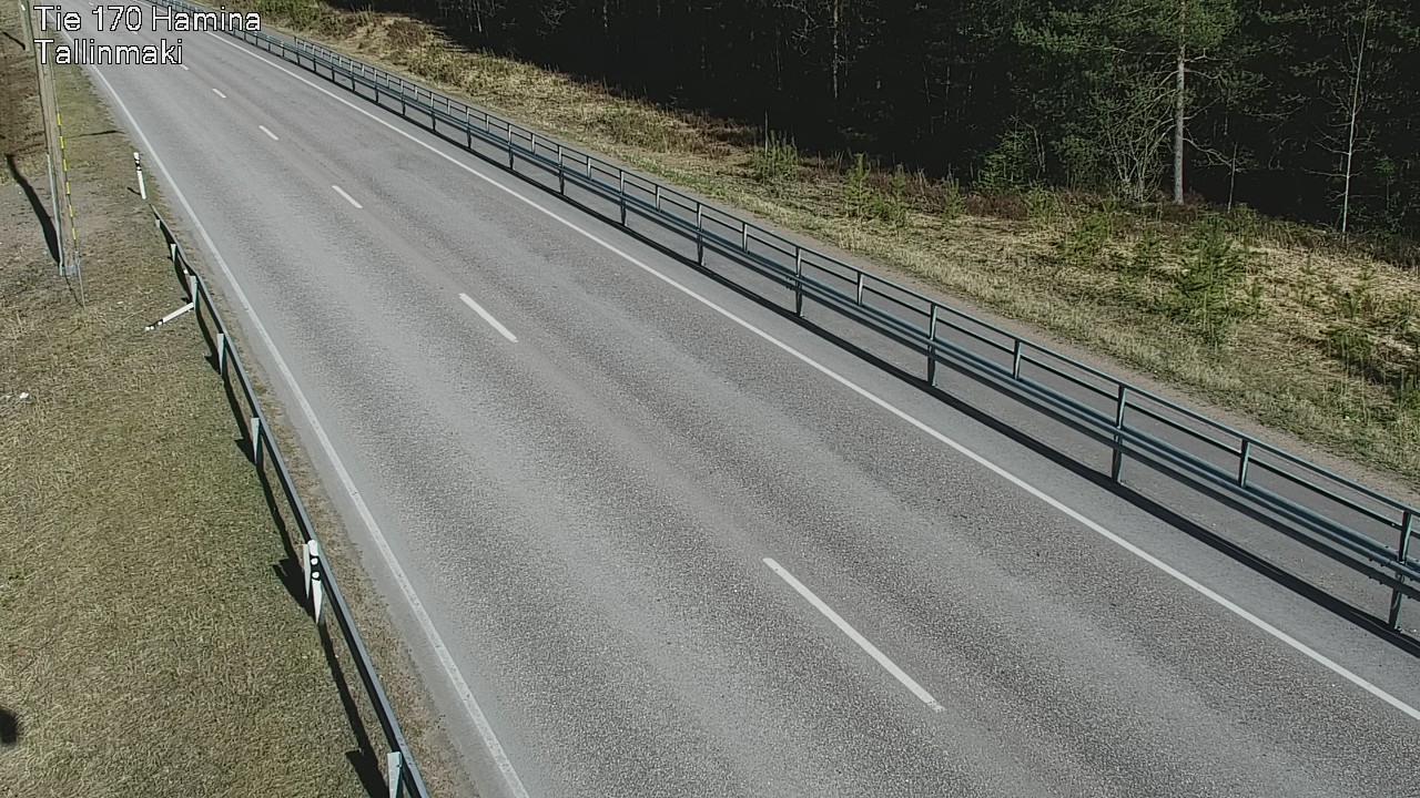 Weather Camera Image Väg 170 Fredrikshamn, Tallinmä, Hamina, Kymenlaakso