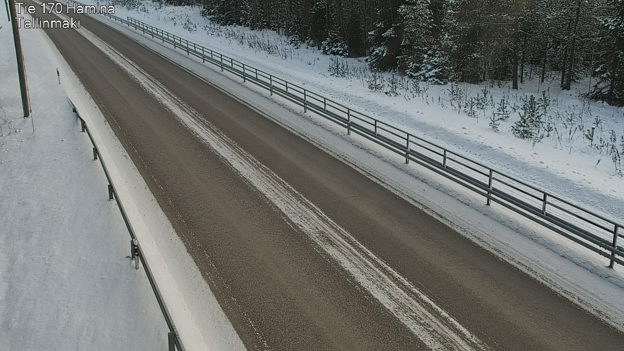 Weather Camera Image Väg 170 Fredrikshamn, Tallinmä, Hamina, Kymenlaakso