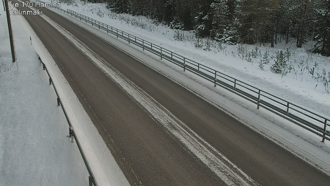 Weather Camera Image Väg 170 Fredrikshamn, Tallinmä, Hamina, Kymenlaakso