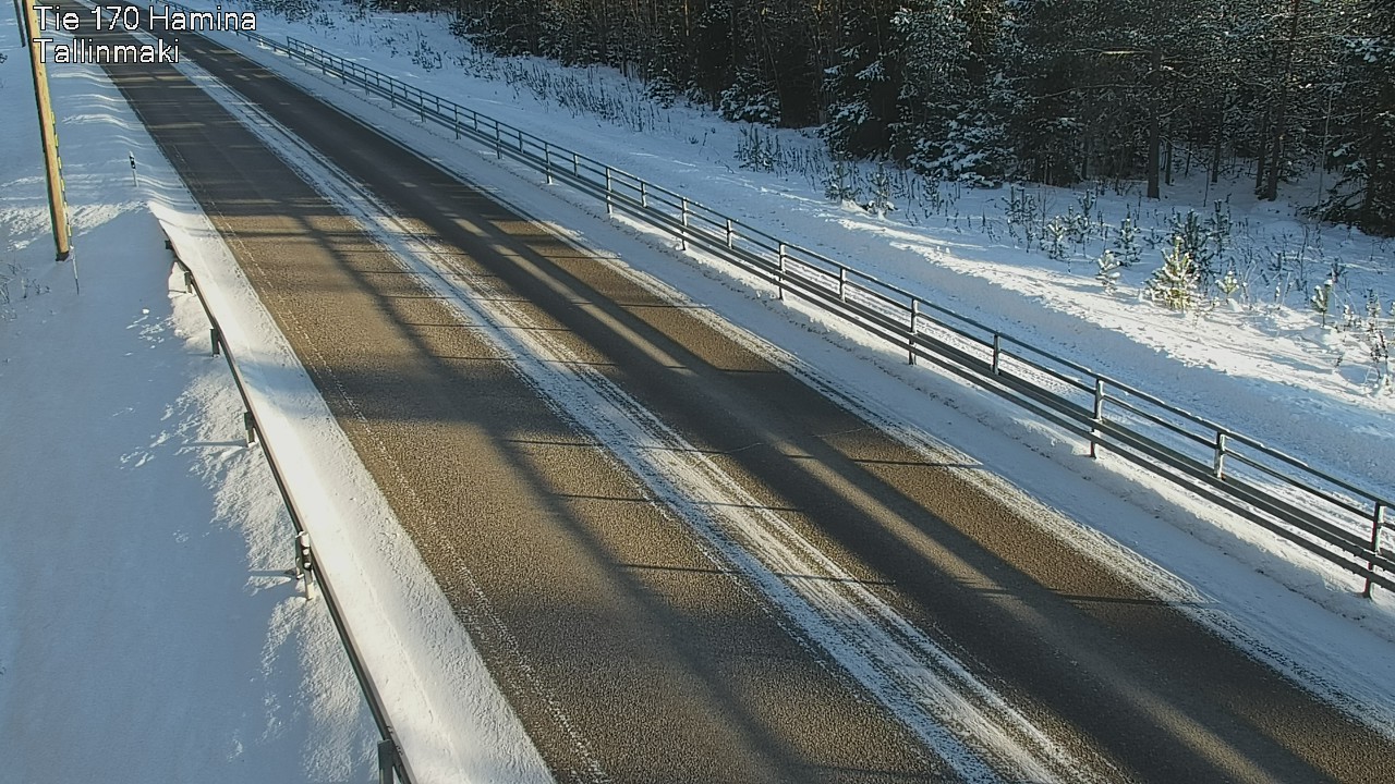 Weather Camera Image Väg 170 Fredrikshamn, Tallinmä, Hamina, Kymenlaakso