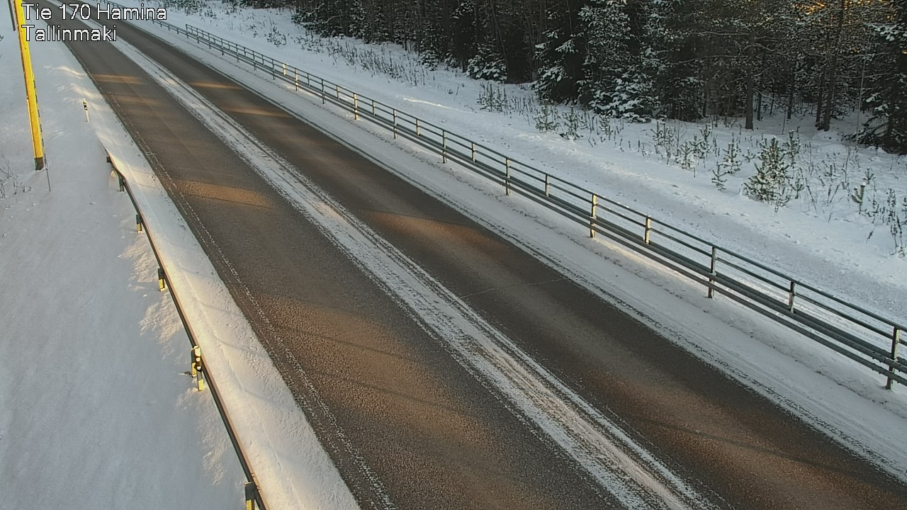Weather Camera Image Väg 170 Fredrikshamn, Tallinmä, Hamina, Kymenlaakso