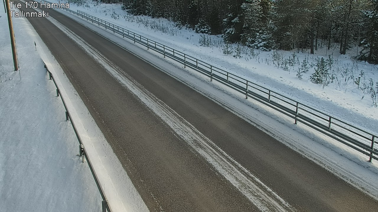 Weather Camera Image Väg 170 Fredrikshamn, Tallinmä, Hamina, Kymenlaakso