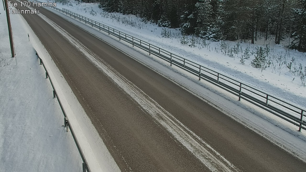Weather Camera Image Väg 170 Fredrikshamn, Tallinmä, Hamina, Kymenlaakso