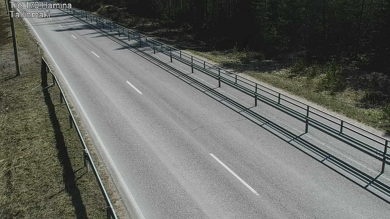 Weather Camera Image Väg 170 Fredrikshamn, Tallinmä, Hamina, Kymenlaakso