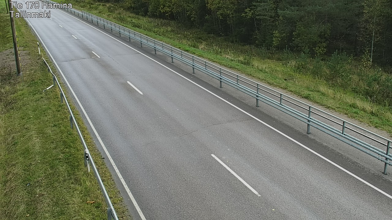 Weather Camera Image Väg 170 Fredrikshamn, Tallinmä, Hamina, Kymenlaakso