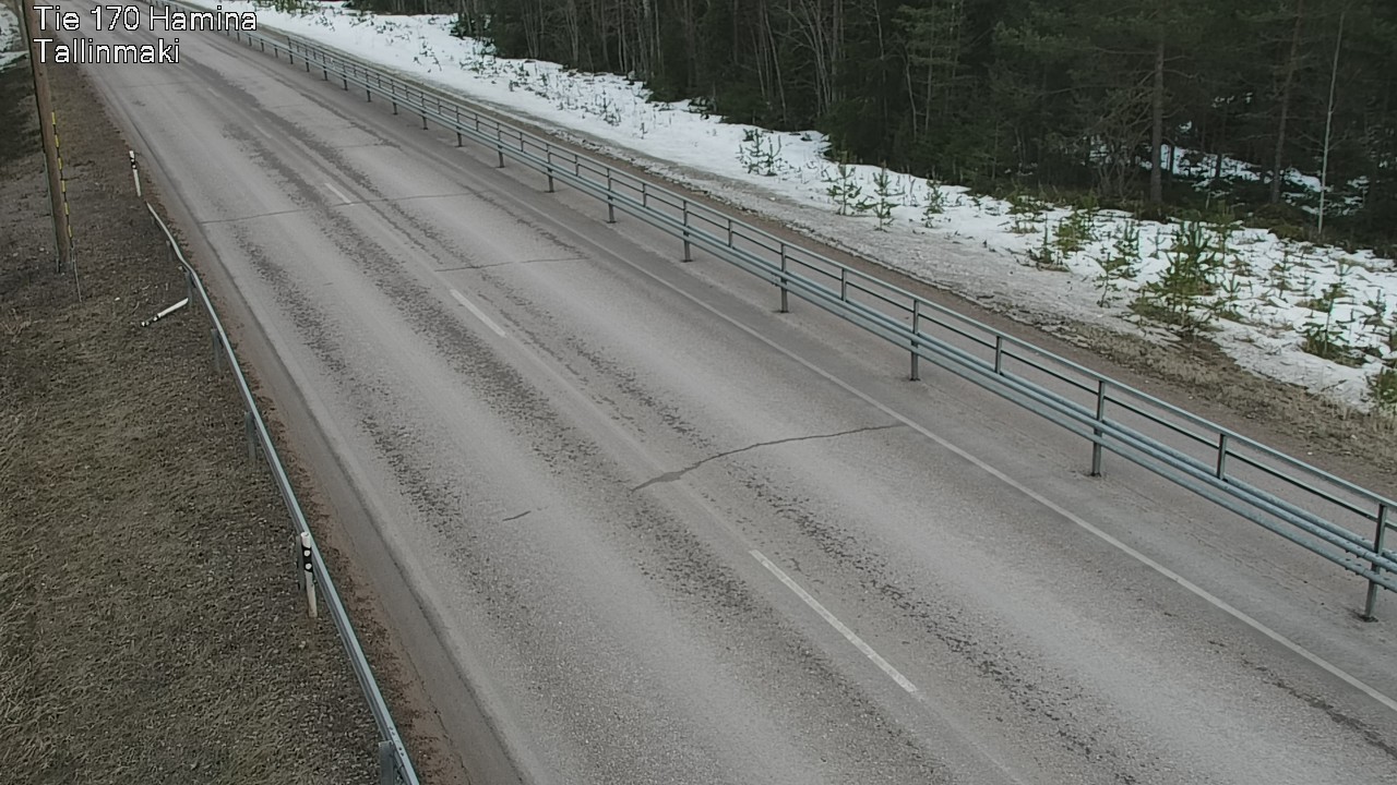 Weather Camera Image Road 170 Hamina, Tallinmäki, Hamina, Kymenlaakso
