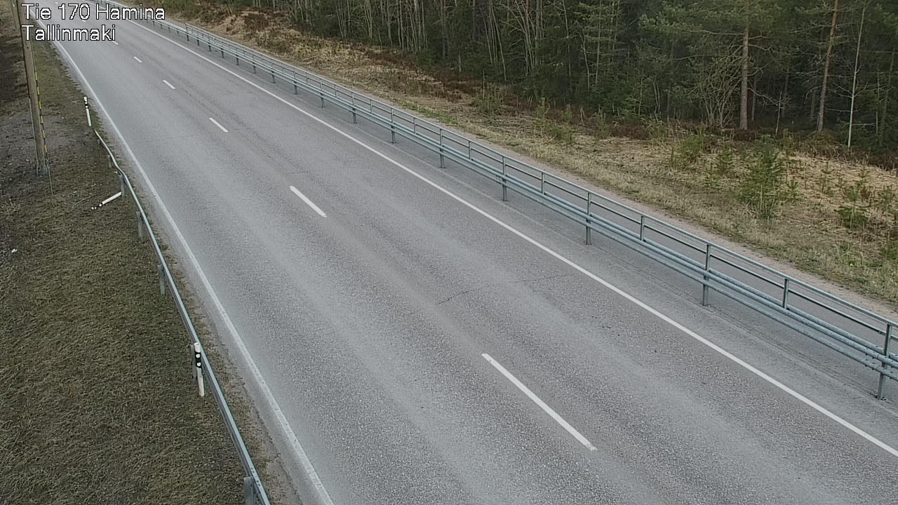 Weather Camera Image Väg 170 Fredrikshamn, Tallinmä, Hamina, Kymenlaakso