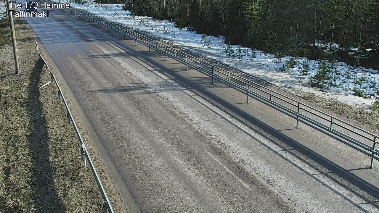 Weather Camera Image Väg 170 Fredrikshamn, Tallinmä, Hamina, Kymenlaakso