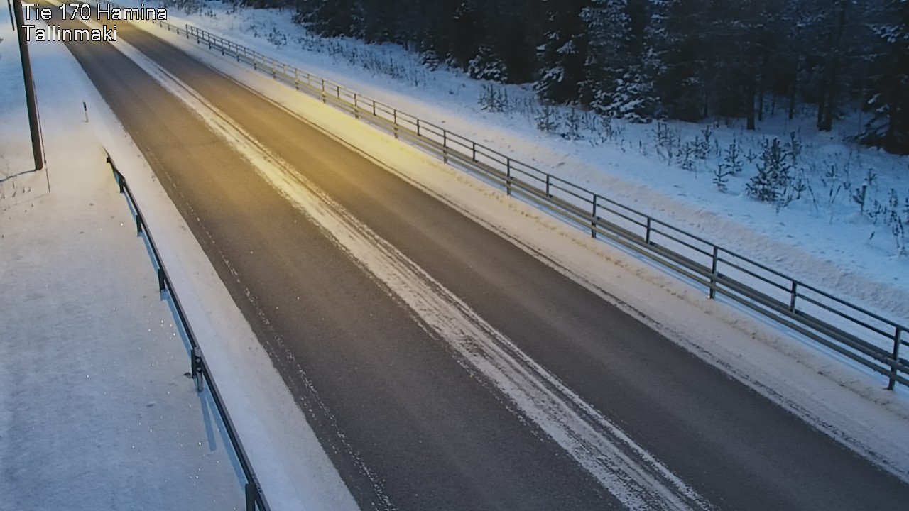 Weather Camera Image Väg 170 Fredrikshamn, Tallinmä, Hamina, Kymenlaakso