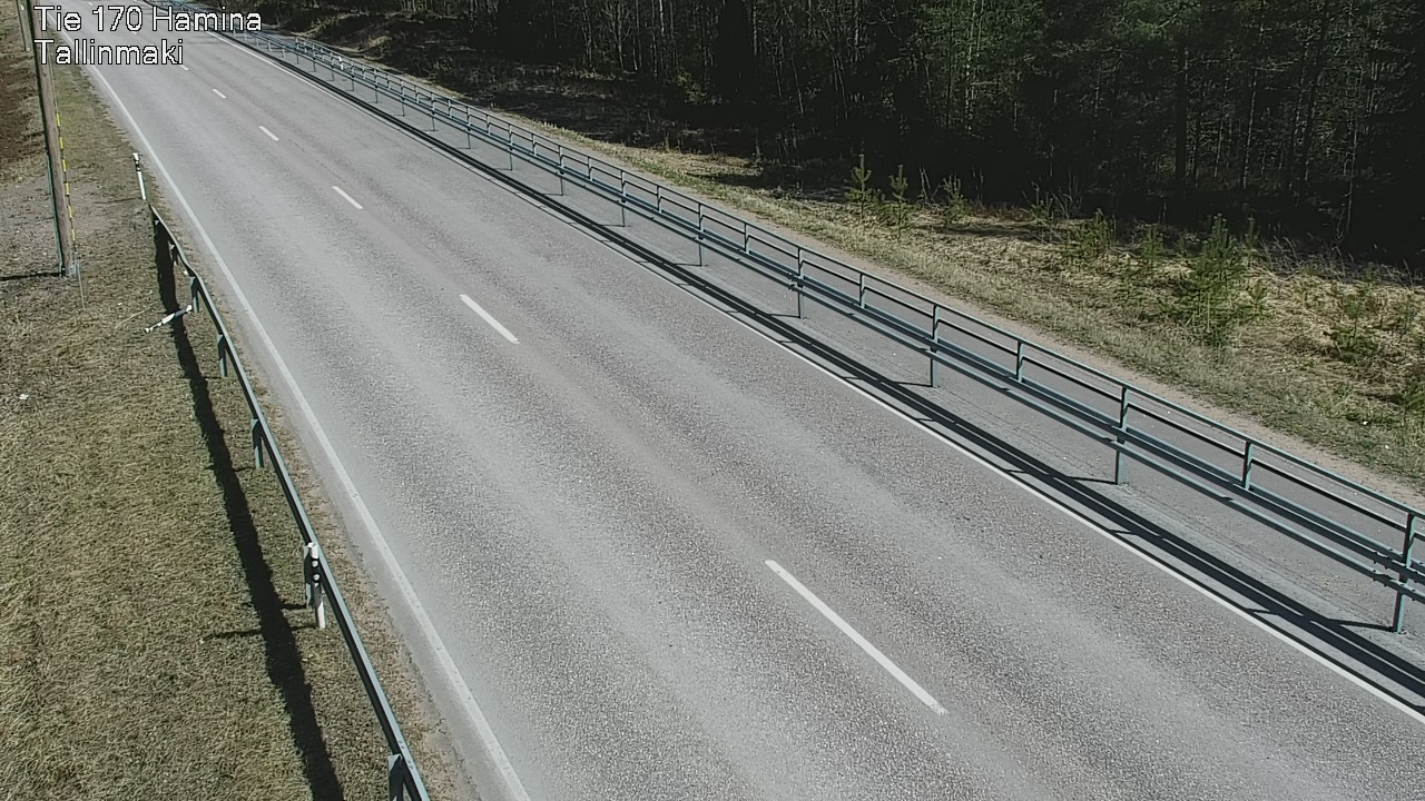 Weather Camera Image Väg 170 Fredrikshamn, Tallinmä, Hamina, Kymenlaakso