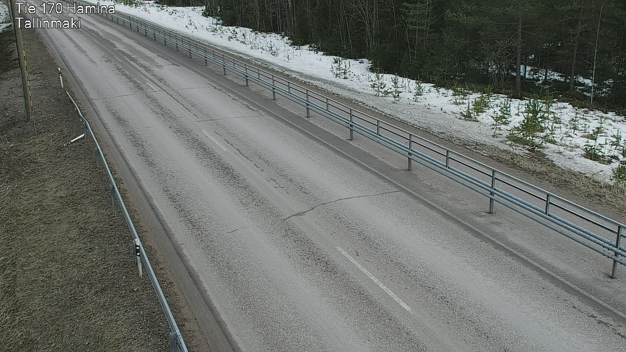 Weather Camera Image Väg 170 Fredrikshamn, Tallinmä, Hamina, Kymenlaakso