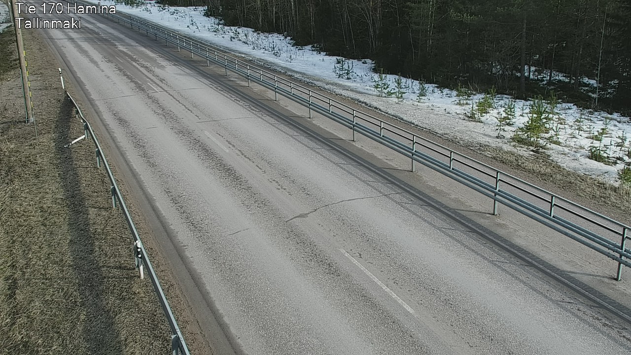 Weather Camera Image Väg 170 Fredrikshamn, Tallinmä, Hamina, Kymenlaakso