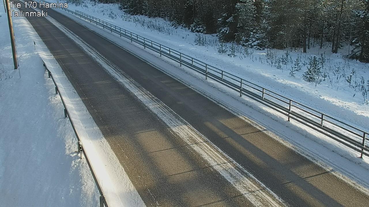 Weather Camera Image Väg 170 Fredrikshamn, Tallinmä, Hamina, Kymenlaakso