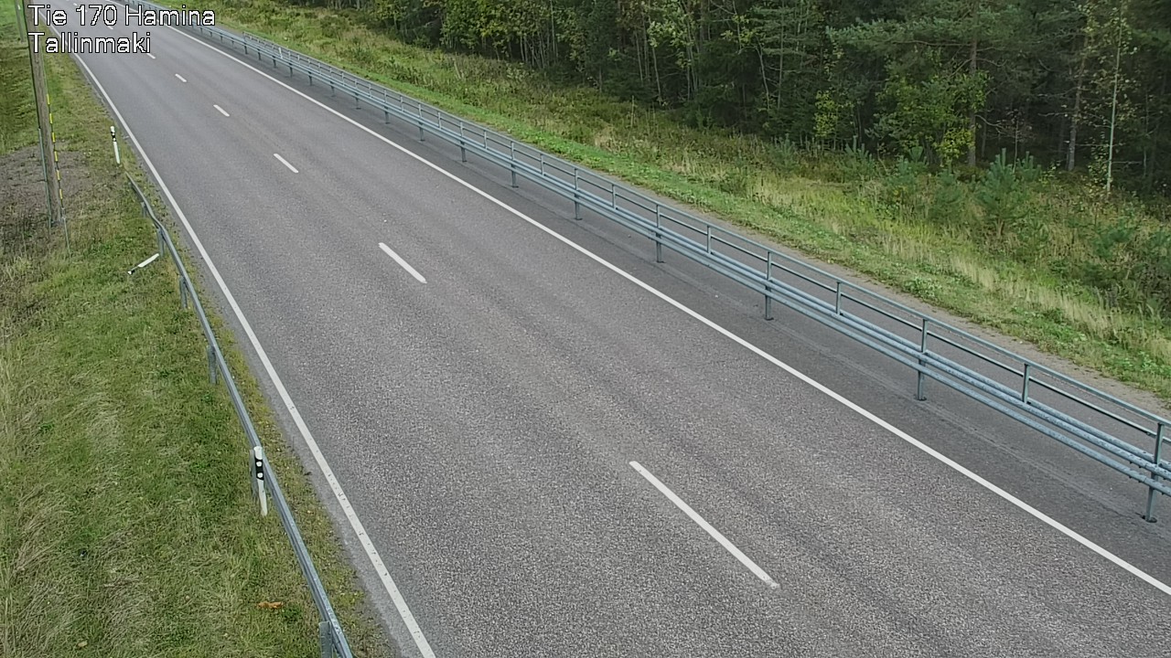 Weather Camera Image Road 170 Hamina, Tallinmäki, Hamina, Kymenlaakso
