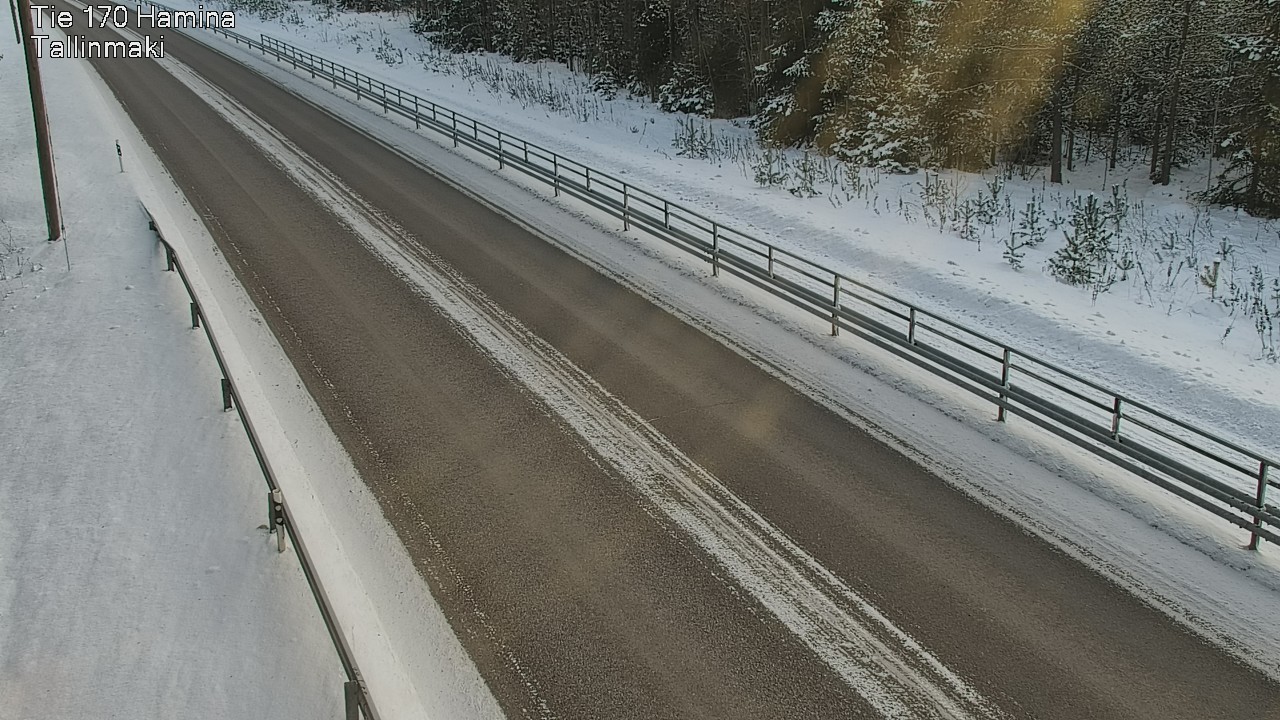 Weather Camera Image Väg 170 Fredrikshamn, Tallinmä, Hamina, Kymenlaakso