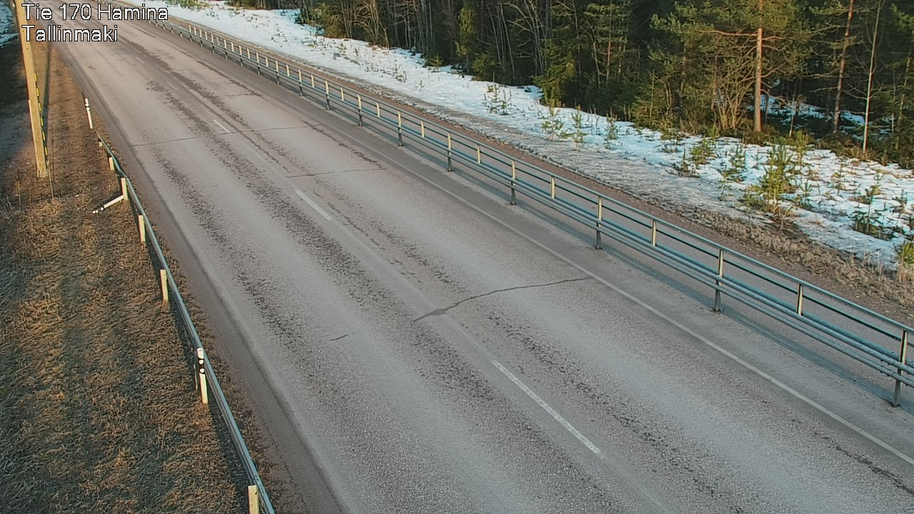 Weather Camera Image Väg 170 Fredrikshamn, Tallinmä, Hamina, Kymenlaakso