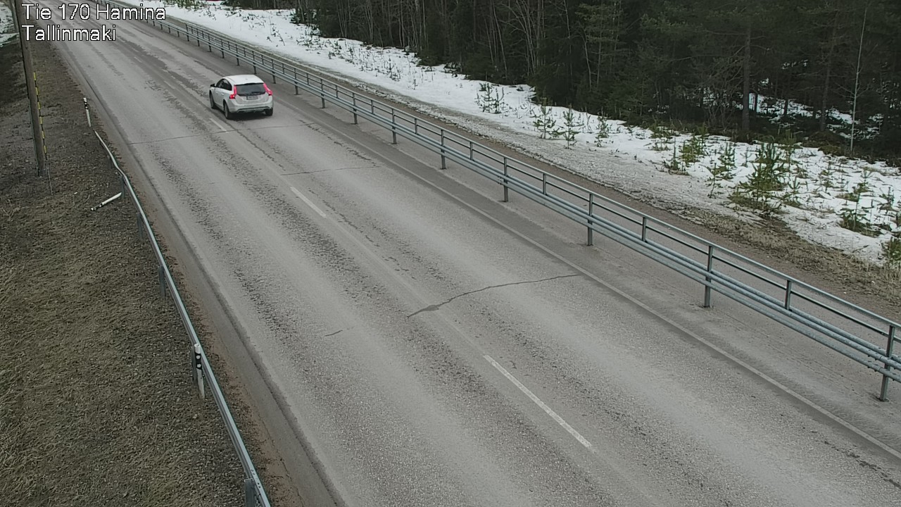 Weather Camera Image Väg 170 Fredrikshamn, Tallinmä, Hamina, Kymenlaakso