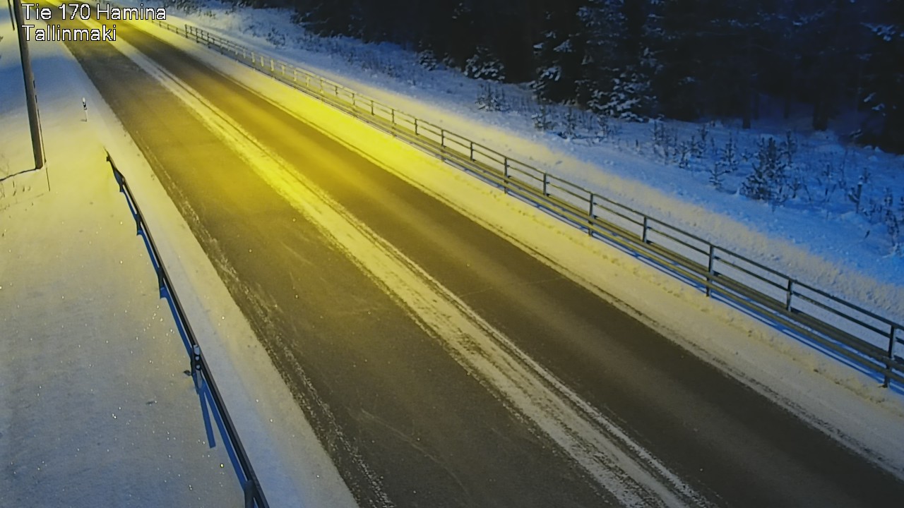 Weather Camera Image Väg 170 Fredrikshamn, Tallinmä, Hamina, Kymenlaakso