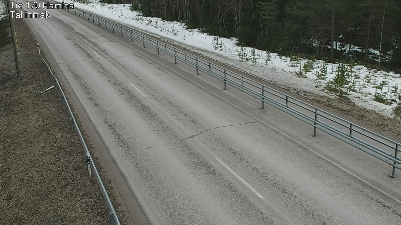 Weather Camera Image Väg 170 Fredrikshamn, Tallinmä, Hamina, Kymenlaakso