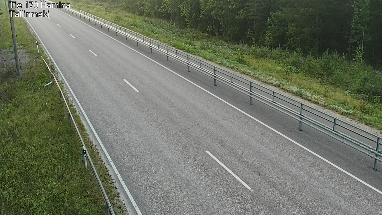 Weather Camera Image Road 170 Hamina, Tallinmäki, Hamina, Kymenlaakso