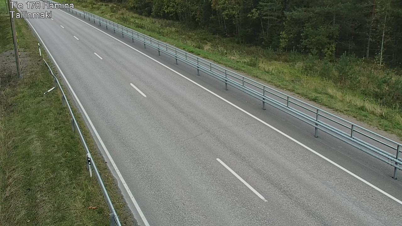 Weather Camera Image Road 170 Hamina, Tallinmäki, Hamina, Kymenlaakso
