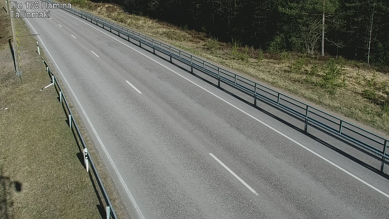 Weather Camera Image Väg 170 Fredrikshamn, Tallinmä, Hamina, Kymenlaakso