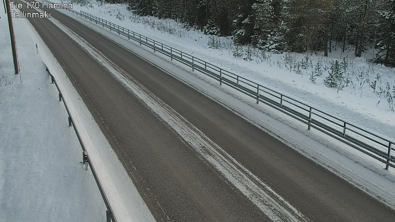 Weather Camera Image Väg 170 Fredrikshamn, Tallinmä, Hamina, Kymenlaakso