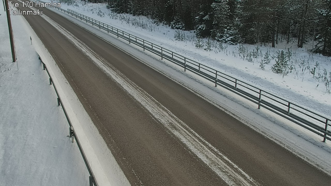 Weather Camera Image Väg 170 Fredrikshamn, Tallinmä, Hamina, Kymenlaakso